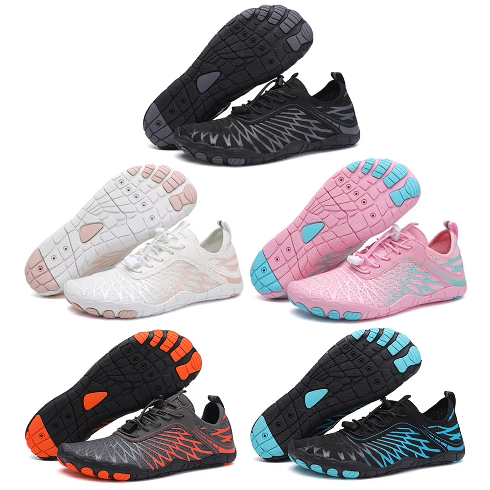 Water Shoes for Men and Women - Quick-Drying Barefoot Aqua Sneakers for Beach, Hiking, and Swimming