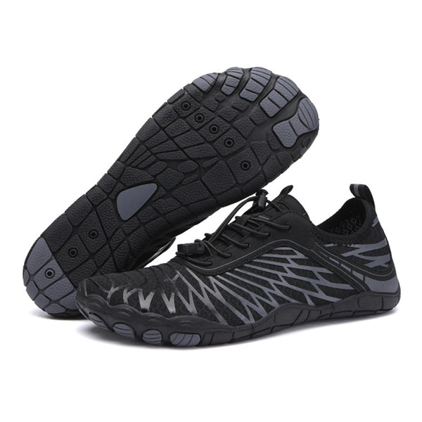 Women's and Men's Water Shoes - Quick-Drying Barefoot Beach Sneakers for Hiking and Swimming