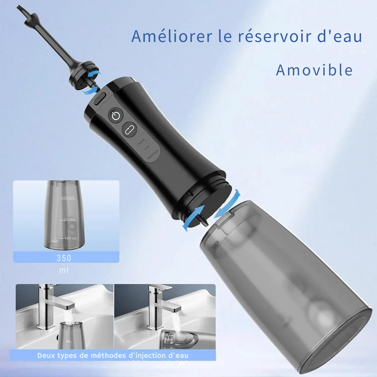 Découvrez Le Nettoyeur Dentaire Sans Fil Avec Caméra 