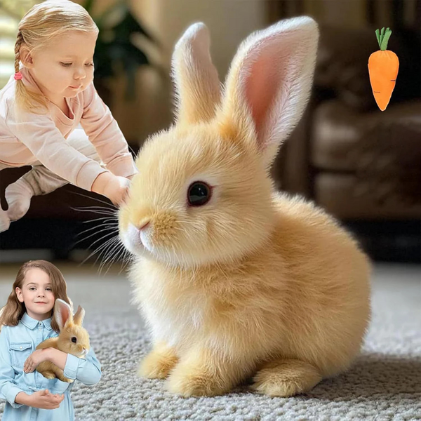 Rencontrez Bunby, Le Lapin de Pâques Réaliste Qui Sautille, Frétille Et Fait Battre Les Cœurs Des Enfants !