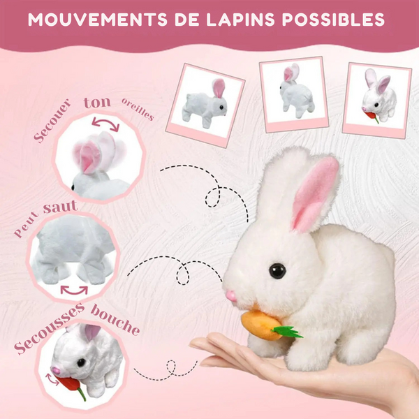 Rencontrez Bunby, Le Lapin de Pâques Réaliste Qui Sautille, Frétille Et Fait Battre Les Cœurs Des Enfants !