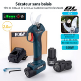 Sécateur Électrique Pro : Taille Rapide & Précise, Puissance Bosch sans Fil 