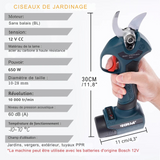 Sécateur Électrique Pro : Taille Rapide & Précise, Puissance Bosch sans Fil 