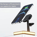 MagDock - Chargeur Sans Fil 3-en-1 Apple | Recharge Rapide & Sécurisée