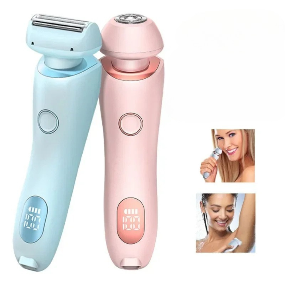 ÉpiLisse - Épilateur 2-en-1 Rechargeable | Peau Douce Sans Effort