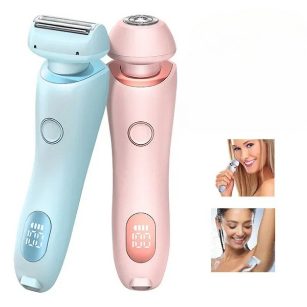 ÉpiLisse - Épilateur 2-en-1 Rechargeable | Peau Douce Sans Effort