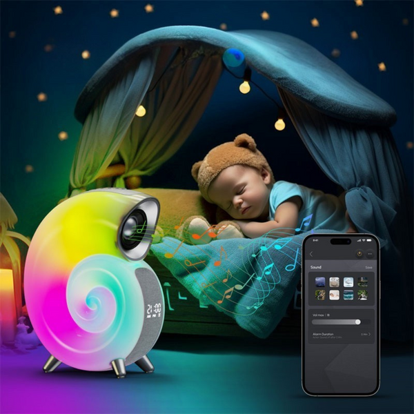 NoctiZen - Veilleuse Intelligente avec Réveil Progressif 