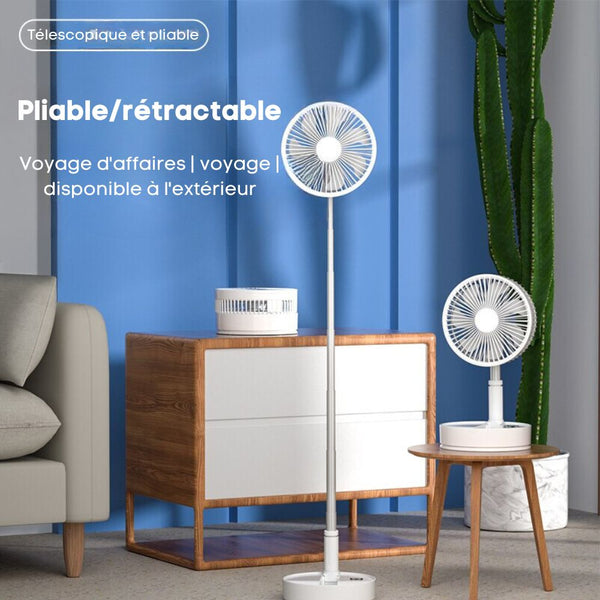FoldAir - Ventilateur Portable Pliable | Fraîcheur Partout