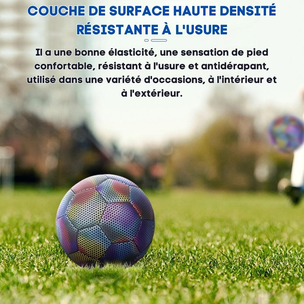 GlowKick Soccer - Ballon de Football Lumineux | Jouez Nuit et Jour