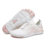 Women's and Men's Water Shoes - Quick-Drying Barefoot Beach Sneakers for Hiking and Swimming
