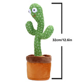 TuniCacti - Jouet Interactif Peluche Cactus | Fun & Éducation