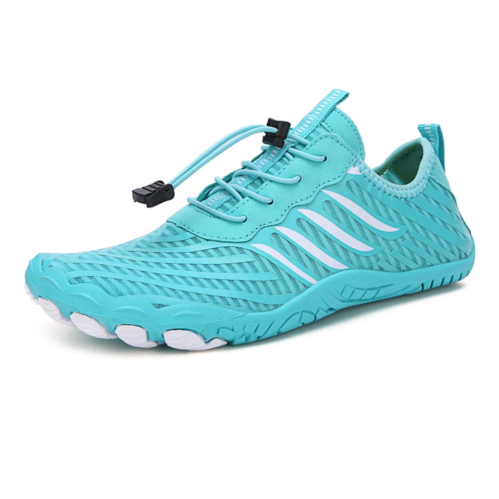 Women's and Men's Water Shoes - Quick-Drying Barefoot Beach Sneakers for Hiking and Swimming