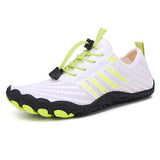 Women's and Men's Water Shoes - Quick-Drying Barefoot Beach Sneakers for Hiking and Swimming